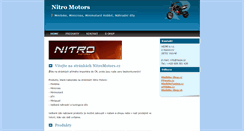 Desktop Screenshot of nitromotors.cz