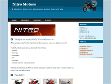 Tablet Screenshot of nitromotors.cz