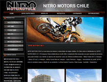 Tablet Screenshot of nitromotors.cl